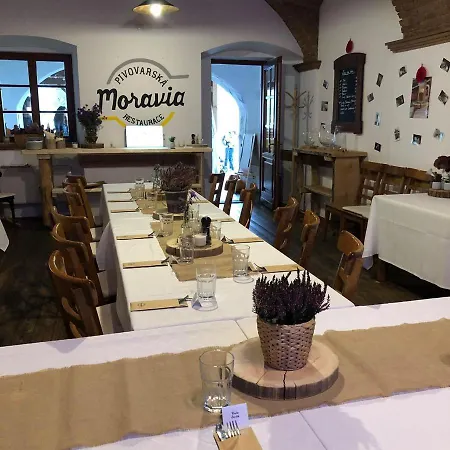 בית הארחה Penzion Pivovarska Restaurace Moravia *